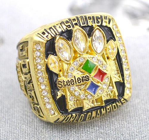 NFL Pittsburgh Steelers World Champions Gold Ring_2