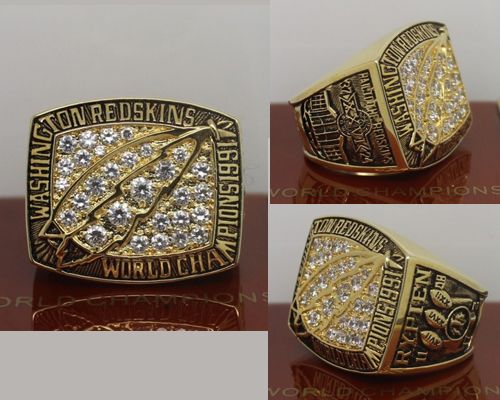 1991 NFL Super Bowl XXVI Washington Redskins Championship Ring