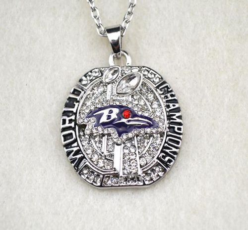 NFL Baltimore Ravens World Champions Pendant