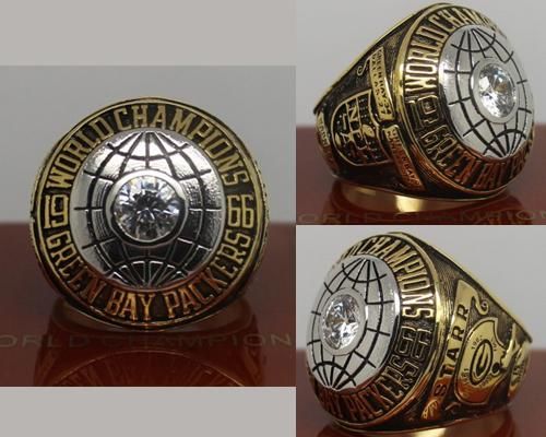 1966 NFL Super Bowl I Green Bay Packers Championship Ring