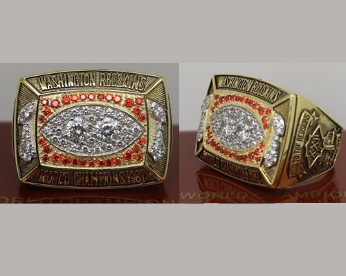 1987 NFL Super Bowl XXII Washington Redskins Championship Ring