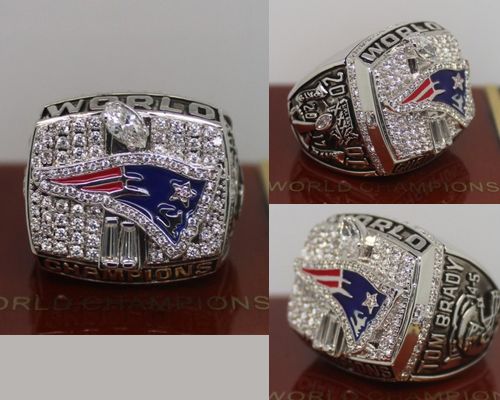 2001 NFL Super Bowl XXXVI New England Patriots Championship Ring