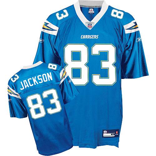 Chargers Vincent Jackson #83 Stitched Baby Blue NFL Jersey