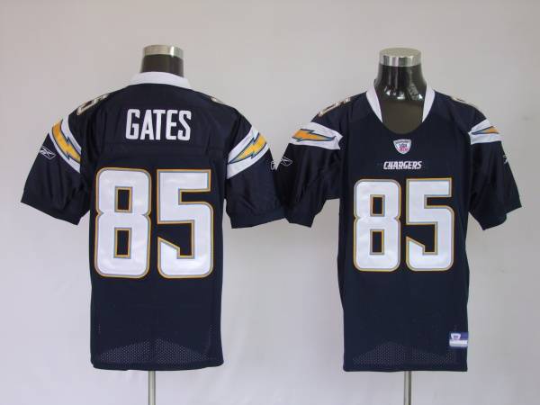 Chargers Antonio Gates #85 Stitched Dark Blue NFL Jersey