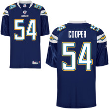 Chargers #54 Stephen Cooper Dark Blue Stitched NFL Jersey