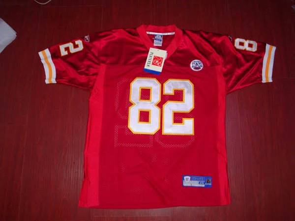 Chiefs #82 Dwayne Bowe Red With AFL 50 Anniversary Patch Stitched NFL Jersey