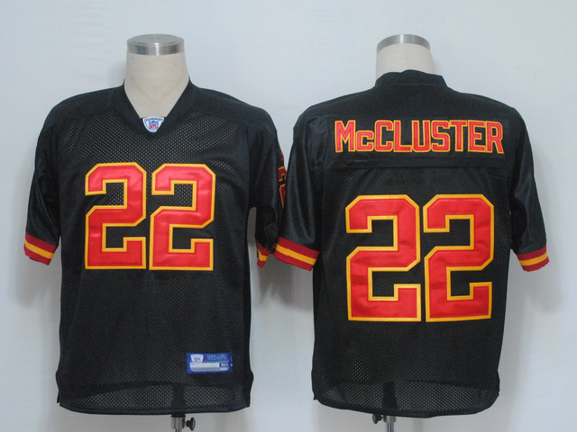 Chiefs #22 Dexter McCluster Black Stitched NFL Jersey