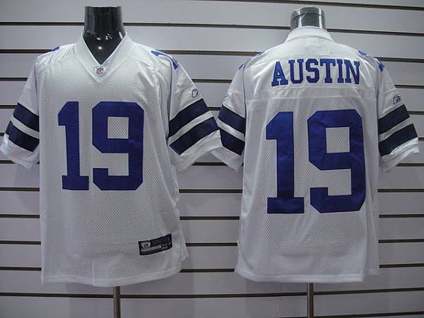 Cowboys #19 Miles Austin White Stitched NFL Jersey