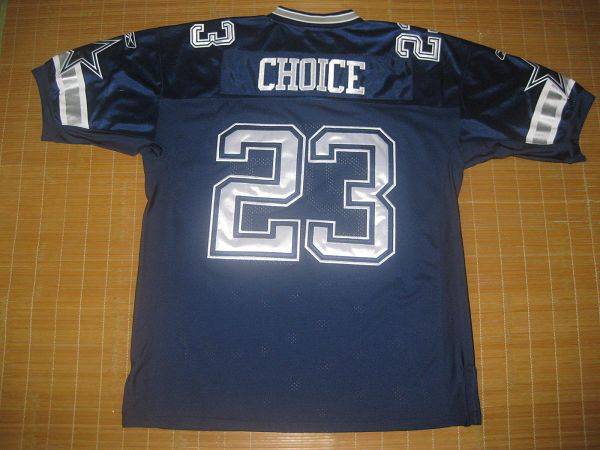 Cowboys #23 Tashard Choice Blue Stitched NFL Jersey