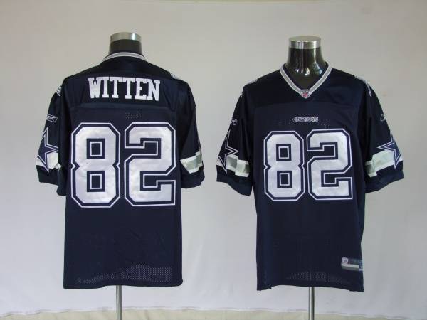 Cowboys #82 Jason Witten Blue Stitched NFL Jersey