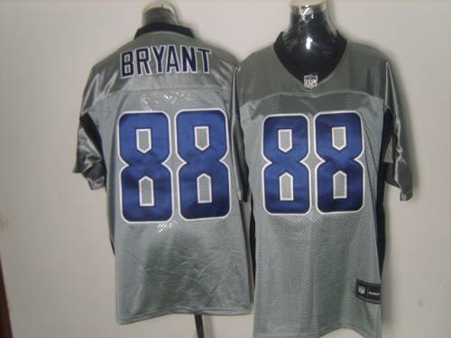 Cowboys #88 Dez Bryant Grey Shadow Stitched NFL Jersey
