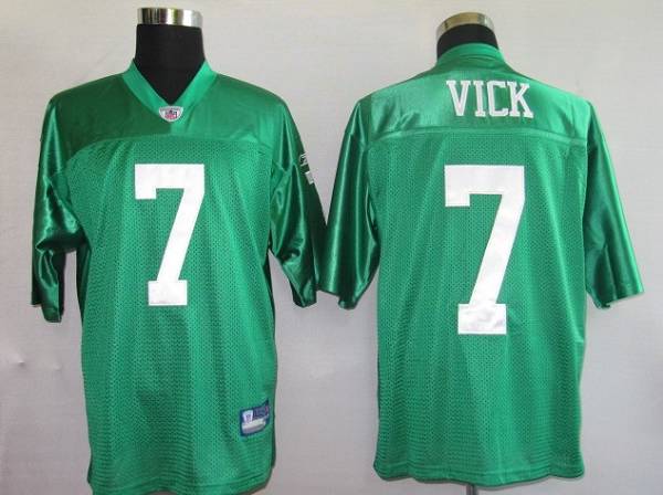 Eagles Michael Vick #7 Stitched 1960 Throwback Green NFL Jersey