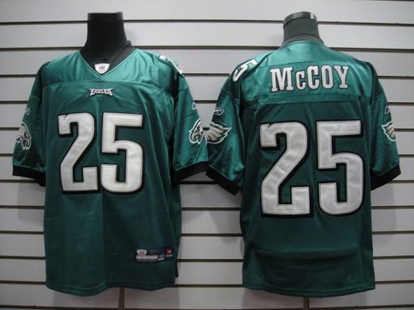 Eagles #25 LeSean McCoy Green Stitched NFL Jersey