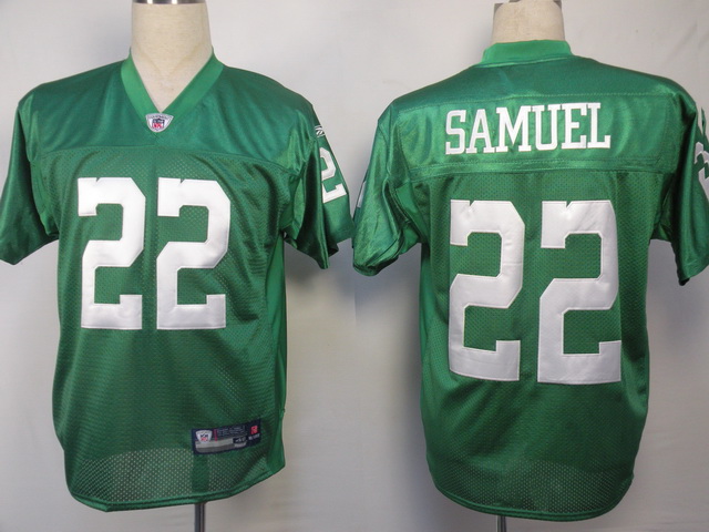 Eagles #22 Asante Samuel Light Green 1960 Throwback Stitched NFL Jersey