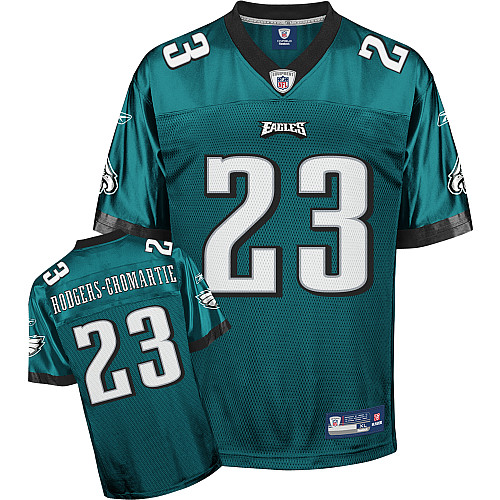 Eagles #23 Rodgers Cromartie Green Stitched NFL Jersey