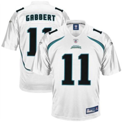 Jaguars #11 Blaine Gabbert White Stitched NFL Jersey