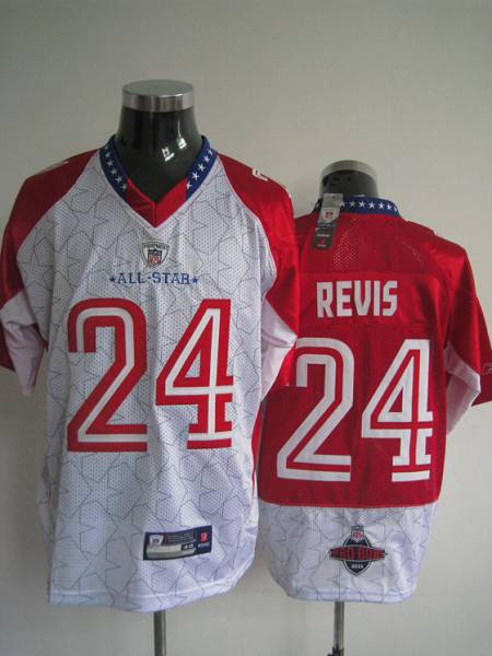 Jets #24 Darrelle Revis Stitched 2010 Pro Bowl AFC NFL Jersey