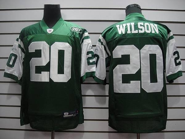 Jets #20 Kyle Wilson Green Stitched NFL Jersey