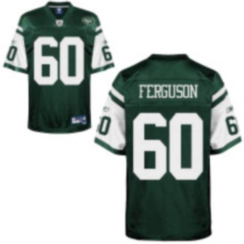 Jets #60 D'Brickashaw Ferguson Green Stitched NFL Jersey