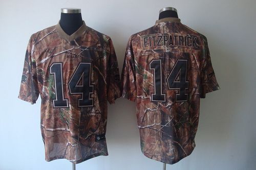 Bills #14 Ryan Fitzpatrick Camouflage Realtree Stitched NFL Jersey