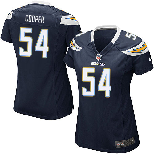  Chargers #54 Melvin Ingram Navy Blue Team Color Women's NFL Game Jersey