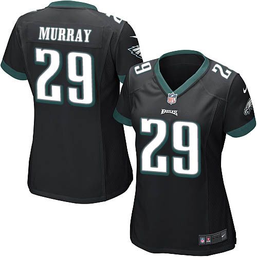  Eagles #29 DeMarco Murray Black Alternate Women's Stitched NFL New Elite Jersey