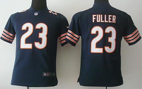  Bears #23 Kyle Fuller Navy Blue Team Color Youth Stitched NFL Elite Jersey