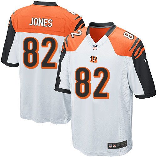  Bengals #82 Marvin Jones White Youth Stitched NFL Elite Jersey