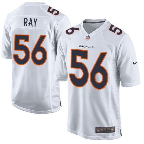  Broncos #56 Shane Ray White Youth Stitched NFL Game Event Jersey