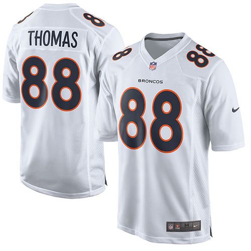  Broncos #88 Demaryius Thomas White Youth Stitched NFL Game Event Jersey