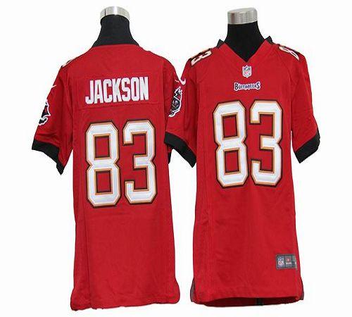  Buccaneers #83 Vincent Jackson Red Team Color Youth Stitched NFL Elite Jersey