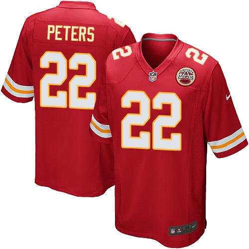  Chiefs #22 Marcus Peters Red Team Color Youth Stitched NFL Elite Jersey