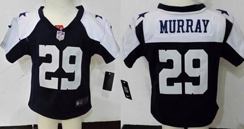 Toddler  Cowboys #29 DeMarco Murray Navy Blue Thanksgiving Stitched NFL Elite Jersey