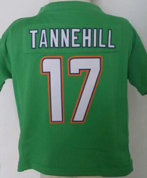 Toddler  Dolphins #17 Ryan Tannehill Green Team Color Stitched NFL Elite Jersey