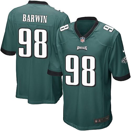  Eagles #98 Connor Barwin Midnight Green Team Color Youth Stitched NFL New Elite Jersey