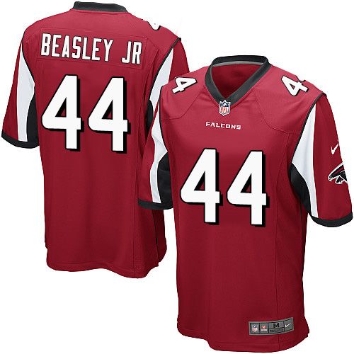  Falcons #44 Vic Beasley Jr Red Team Color Youth Stitched NFL Elite Jersey