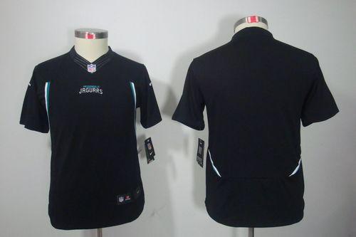  Jaguars Blank Black Alternate Youth Stitched NFL Limited Jersey