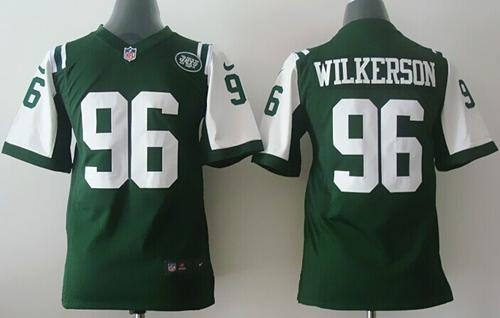  Jets #96 Muhammad Wilkerson Green Team Color Youth Stitched NFL Elite Jersey