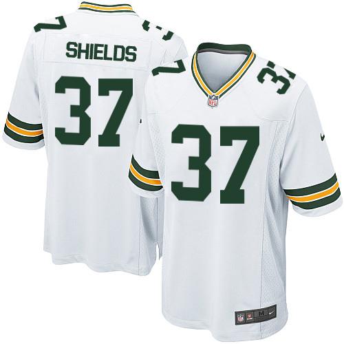  Packers #37 Sam Shields White Youth Stitched NFL Elite Jersey