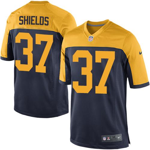  Packers #37 Sam Shields Navy Blue Alternate Youth Stitched NFL New Elite Jersey