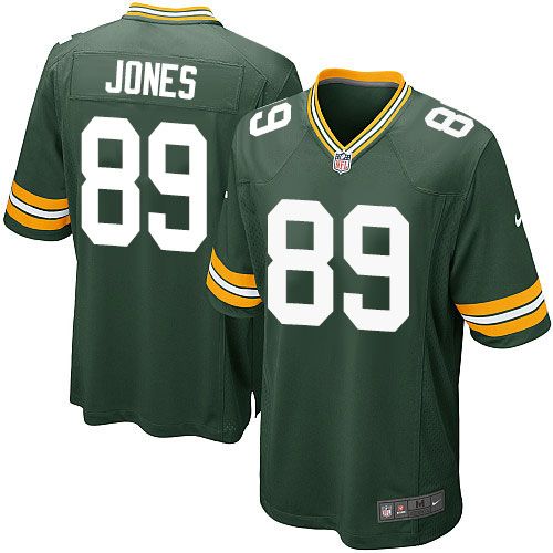  Packers #89 James Jones Green Team Color Youth Stitched NFL Elite Jersey
