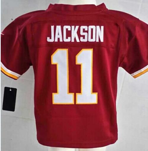 Toddler  Redskins #11 DeSean Jackson Burgundy Red Team Color Stitched NFL Elite Jersey