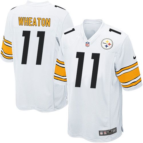  Steelers #11 Markus Wheaton White Youth Stitched NFL Elite Jersey