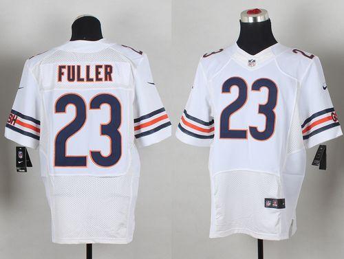  Bears #23 Kyle Fuller White Men's Stitched NFL Elite Jersey
