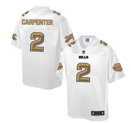  Bills #2 Dan Carpenter White Men's NFL Pro Line Fashion Game Jersey