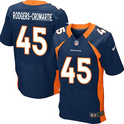  Broncos #45 Dominique Rodgers Cromartie Navy Blue Alternate Men's Stitched NFL New Elite Jersey