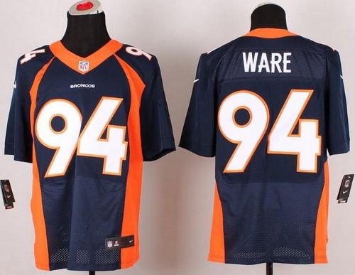 Broncos #94 DeMarcus Ware Navy Blue Alternate Men's Stitched NFL New Elite Jersey