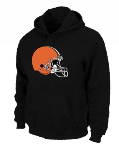 Cleveland Browns Logo Pullover Hoodie Black