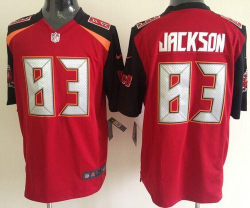  Buccaneers #83 Vincent Jackson Red Team Color Men's Stitched NFL New Game Jersey
