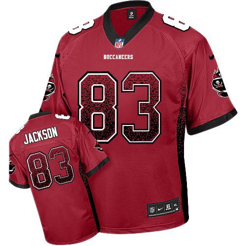  Buccaneers #83 Vincent Jackson Red Team Color Men's Stitched NFL Elite Drift Fashion Jersey